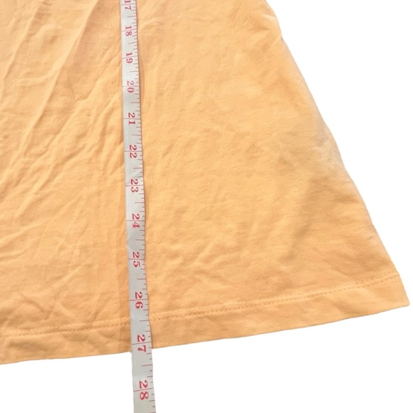 Peach Sleeveless Top with Mesh Detail - Picture 8 of 12